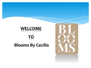 Order Event Flowers Online Melbourne | Blooms By Cecilia