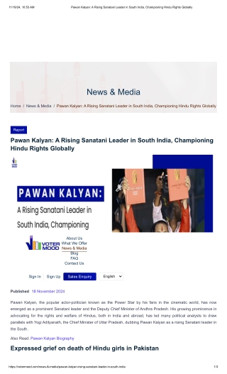 Pawan Kalyan_ A Rising Sanatani Leader in South India, Championing Hindu Rights Globally