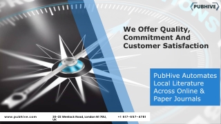 PubHive Automates Local Literature Across Online & Paper Journals