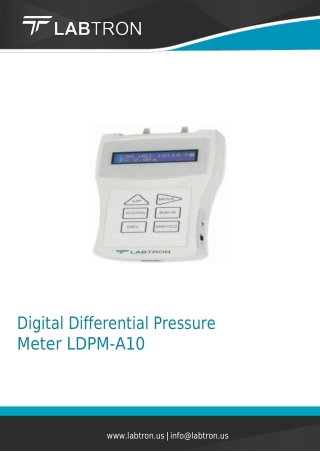 Digital-Differential-Pressure-Meter-LDPM-A10.