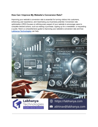 How Can I Improve My Website’s Conversion Rate