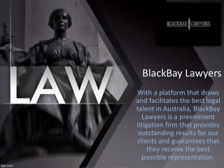 Commercial Law Firm Sydney - Blackbaylawyers