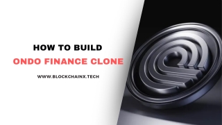 How to Build an Ondo Finance Clone A Step-by-Step Guide