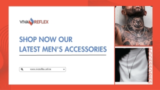 Shop now our Latest Men's Accessories