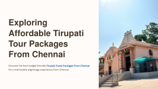 Exploring-Affordable-Tirupati-Tour-Packages-From-Chennai