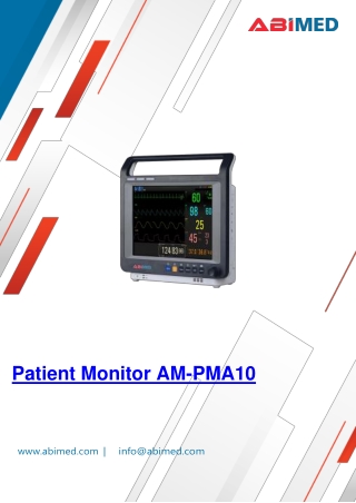 patient monitor AM-PMA10