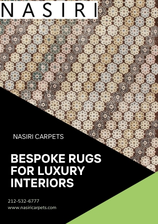 Elevate Your Interiors with Bespoke Rugs for Luxury Living