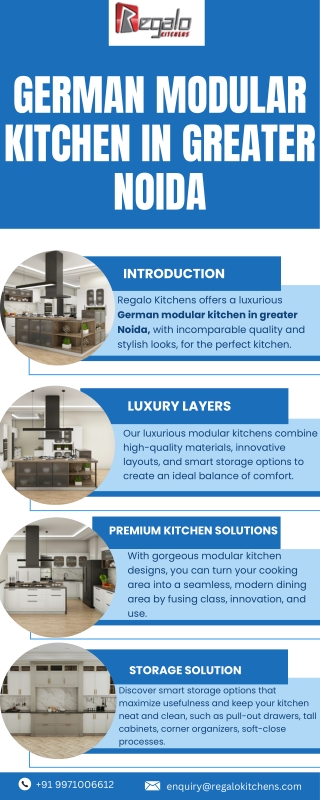 German Modular Kitchen in Greater Noida