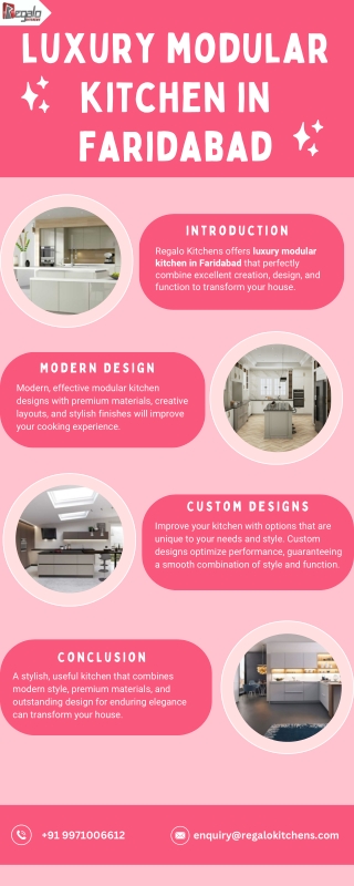 Luxury Modular Kitchen In Faridabad