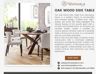 Discover the Beauty of a Walnut Dining Table Set at Nismaaya Decor