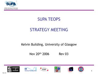 SUPA TEOPS STRATEGY MEETING