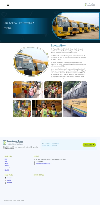 Prioritizing Safety & Comfort - Anand Niketan School Transport