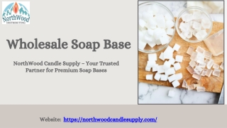 Wholesale Soap Base