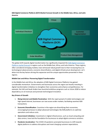 B2B Digital Commerce Platform