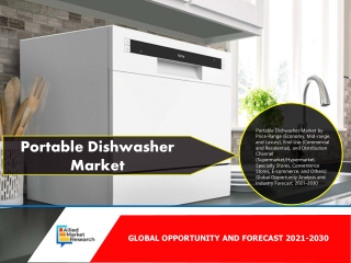 Portable Dishwasher Market, 2021-2030