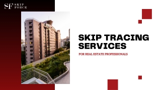 Top 5 Trends in Skip Tracing Services for Real Estate Professionals