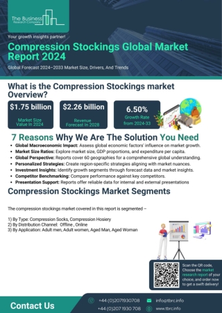 Compression Stockings Global Market Report 2024