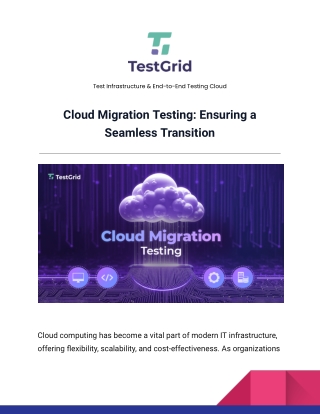 Cloud Migration Testing_ Ensuring a Seamless Transition