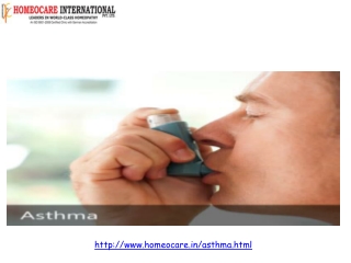 Asthma treatment in homeopathy