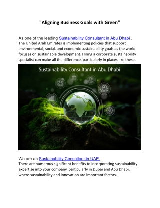 Aligning Business Goals with Green.docx