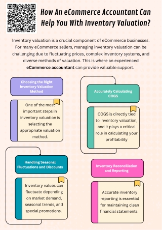 How An eCommerce Accountant Can Help You With Inventory Valuation