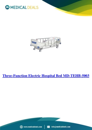 Three-Function-Electric-Hospital-Bed-MD-TEHB-5003