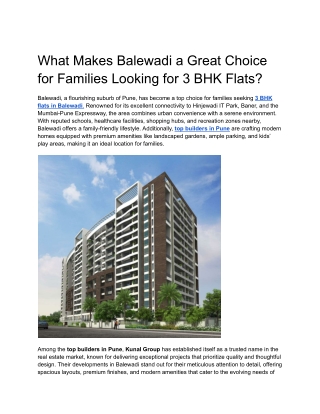 Best Builders in Pune | Premium Properties for Sale
