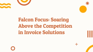 Falcon: The Leading Invoice Management and Financing Company