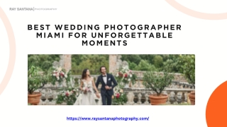 Wedding Photographer Miami  Best Wedding Photography FL