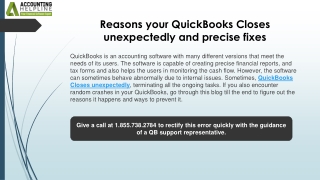 What to do when QuickBooks Closes Unexpectedly: Quick Solutions