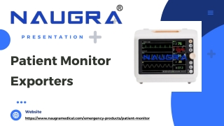 Patient Monitor Exporters