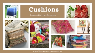 Buy Best Cushions from Linen Connections