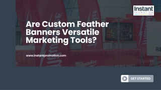 Are Custom Feather Banners Versatile Marketing Tools