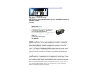 samsung hmx-q10 review (macworld)