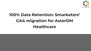 AsterDM - Case study