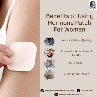 Benefits of Using Hormone Patch For Women