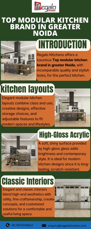 Top Modular Kitchen Brand in Greater Noida