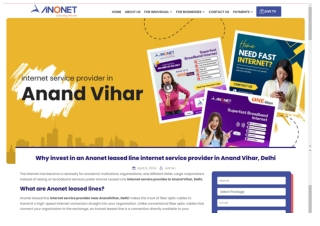 Connect Better with the Best Internet Service Provider in Anand Vihar