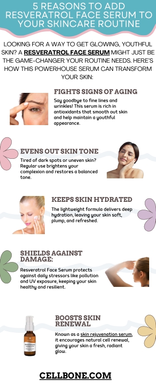 5 Reasons to Add Resveratrol Face Serum to Your Skincare Routine