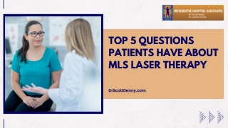 Discover the Revolutionary Benefits of MLS Laser Therapy for Pain Relief