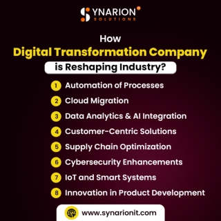 How Digital Transformation Company is Reshaping Industry?