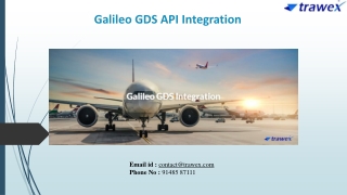 Galileo GDS API Integration