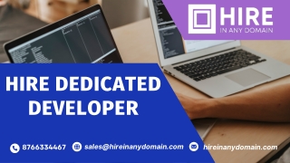 Hire Dedicated Developer