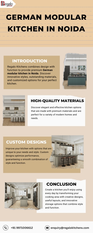 German Modular Kitchen In Noida