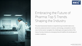 Top 5 Trends in Pharma Industry
