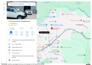 JSG Automotive and Tyres Queanbeyan''