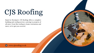 Roof Repairs Stockport