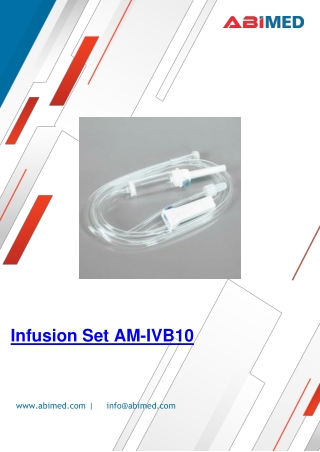 Infusion-Set-AM-IVB10