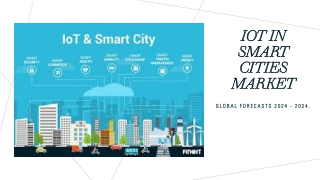 IoT in Smart Cities Market