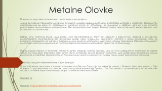 Metalne Olovke
